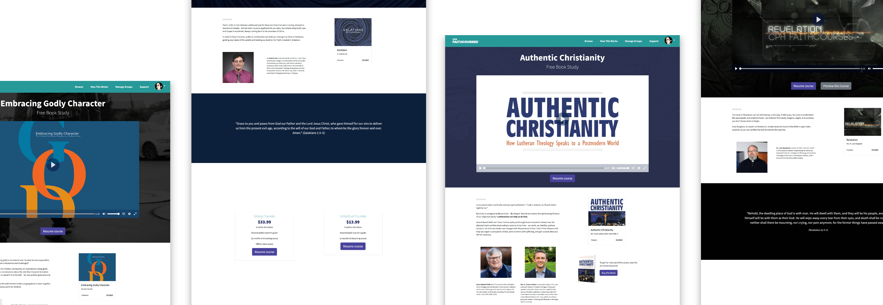 Process design for CPH Faithcourses